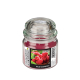 Flavour by GALA Bonbonglas mit Wachsfüllung, MAXI Ø 90 mm · 120 mm weinrot - Wild Raspberry